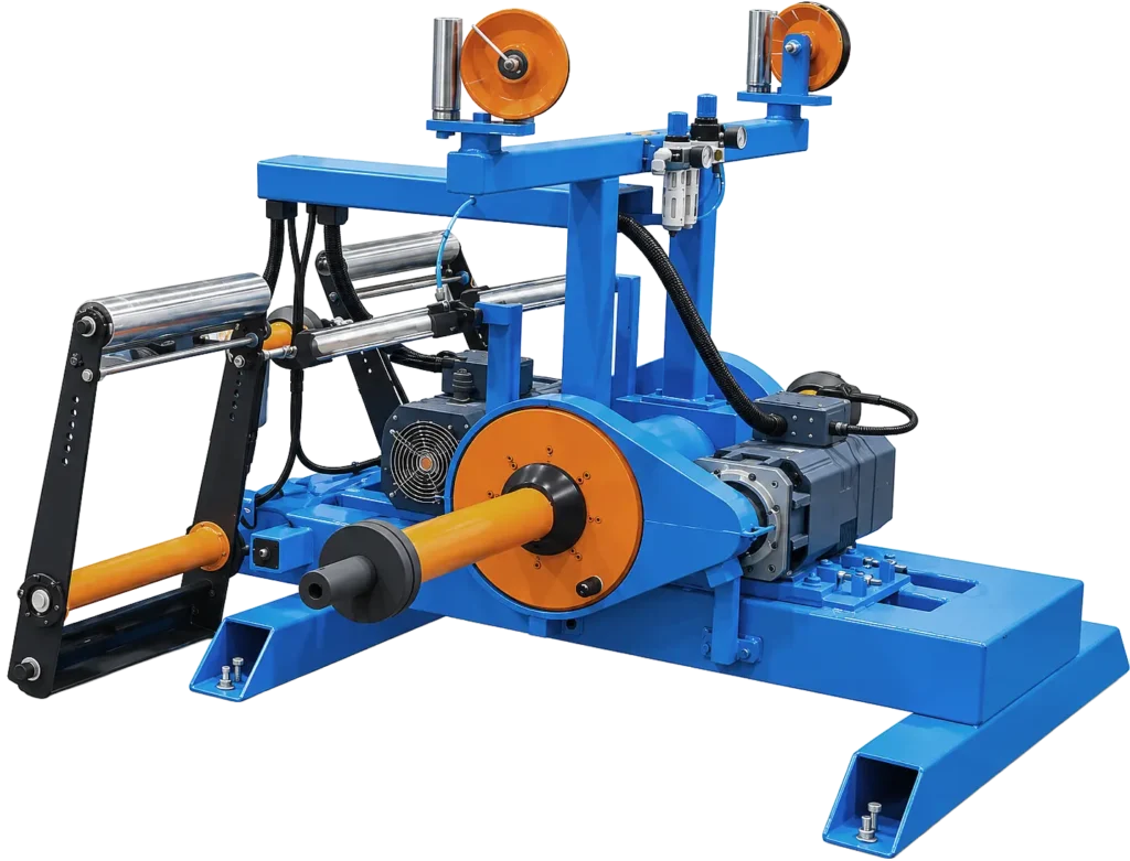 dual-shaft-type-motorized-pay-off-2