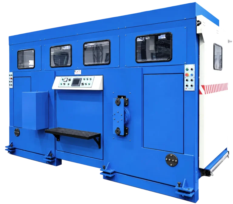 dual-spooler-for-extrusion-line