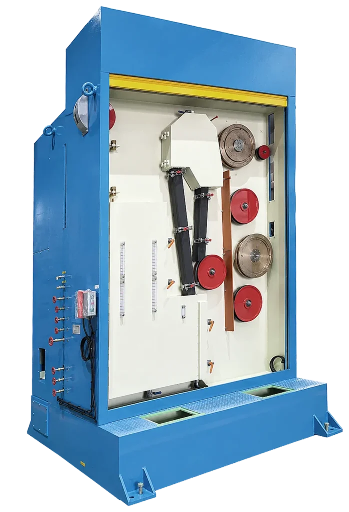 electric-continuous-annealer-for-thick-cu-wires-vertical